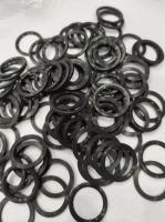 FFKM / NBR / FKM DIN 3869 ED-RING 14 Different Standard Molded Rubber O Ring For Oil Gas Field Sealing ≤5000 Psi Pressure Resistance Black Color