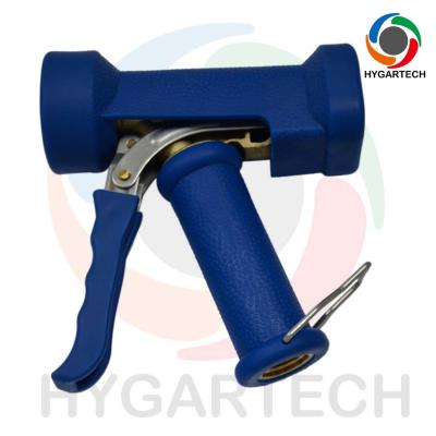 Brass Industrial Washdown Blue Washing Gun Polymer House For Hot Water Use Cleaning Kitchen