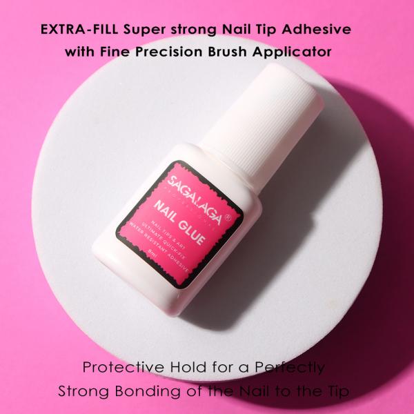 15ML Capacity Press on Soft Gel X Nail Tips Full Cover for Fake Nail Eco-friendly Nontoxic