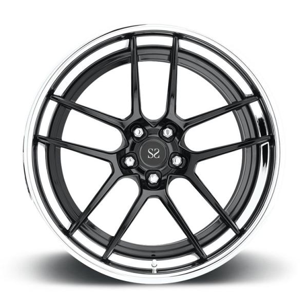 Polished 2PC Forged Alloy Custom Rims 20 21 22 Inch 5x112 For GLS Wheels