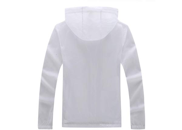 Polyester Quick Dry Outdoor Sun Protective Clothing , Anti - UV Sportswear Jacket