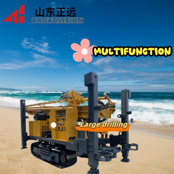 SL500S Crawler Water Well Drilling Rig 500m Depth 30T Lifting