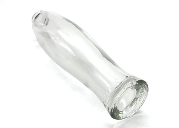 Bouteilles en verre cosmétiques vides claires de salle de bains avec le distributeur de pompe rechargeable