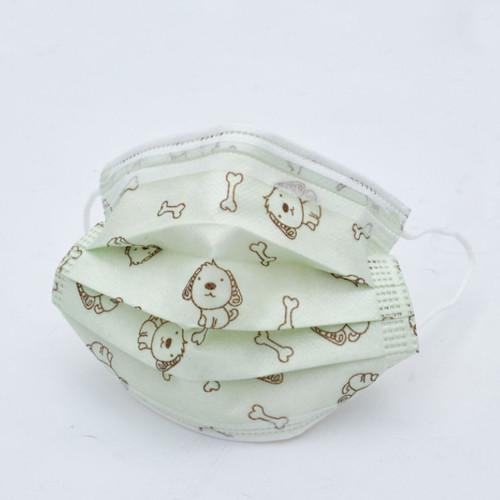 Printed Pattern Melt Blown Children'S Disposable Face Masks Medical Dustproof OEM