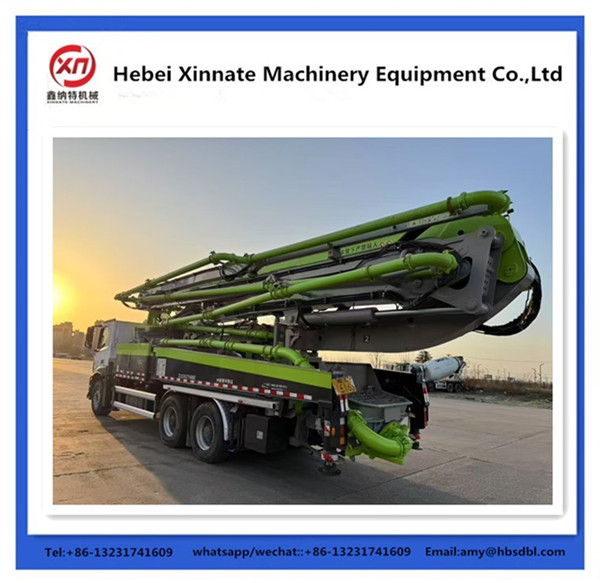 Zoomline 2021 Year 50m Used Concrete Pump Truck/Zoomline Second Hand Mixer Truck Machine