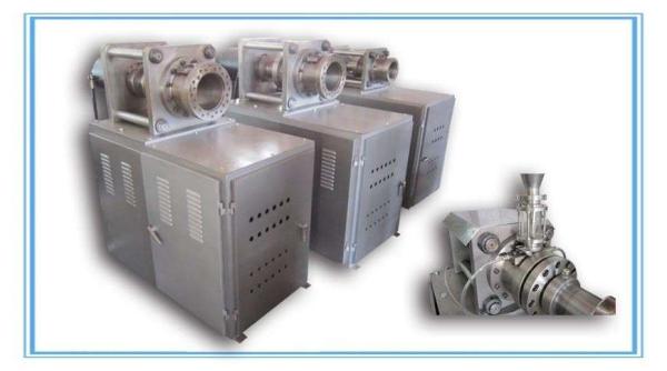 Durable PTFE Rod Extruder Machine Low Noise PFB150 Dia 80mm-150mm