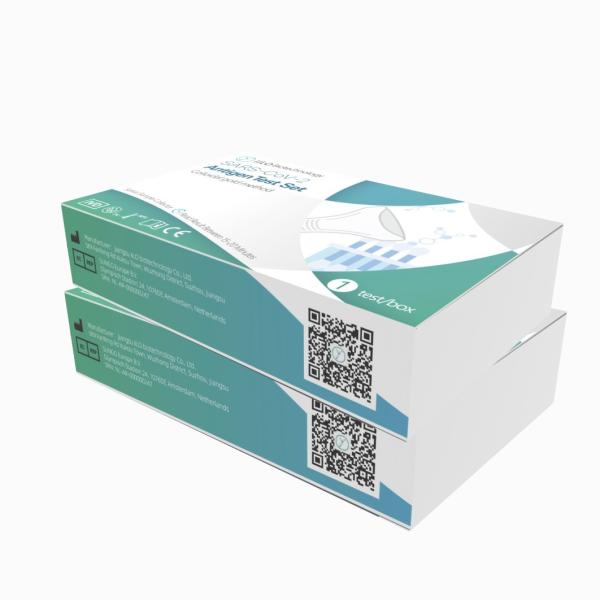 Class III Plastic SARS-CoV-2 Antigen Self Test Set Saliva Sample Collector 1 test/box