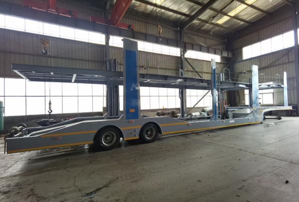China AND car trailer 2/3 axle car carrier trailer 6-8 car trailer