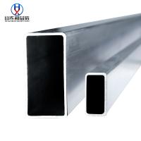 420 Pipe en acier inoxydable rectangulaire de longue durée à faible entretien