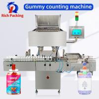 Máquina de conteo de botellas de tableta de caramelo suave de oso gomoso de vitamina completamente automática