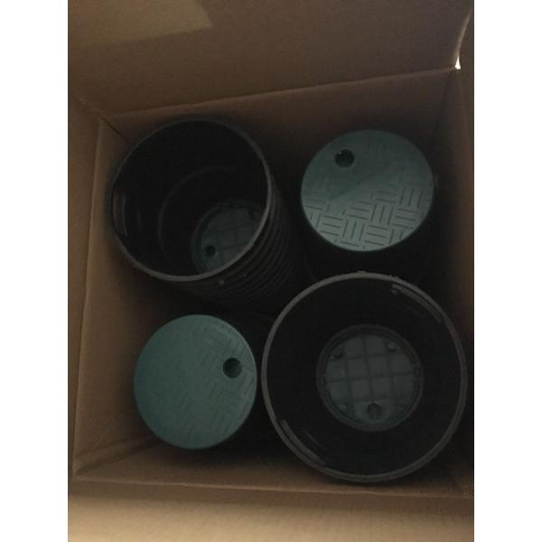 Идите дождь коробка клапана птицы пластмасса 6 дюймов в земной коробке 160×205×230 ММ полива