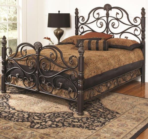 Iron Full King Size ODM 0.6mm Metal Double Loft Bed