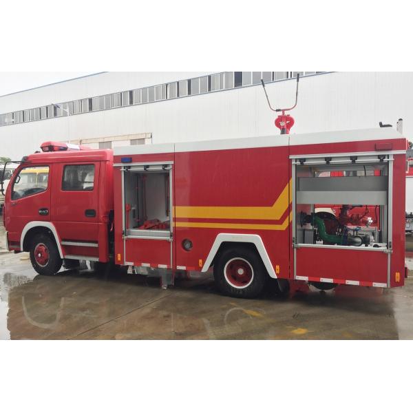 Novo camião de resgate de bombeiros / veículo de combate a incêndios