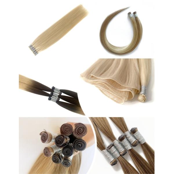 30 Days Return Policy Straight Russian Genius Weft Human Hair Remy Extensions