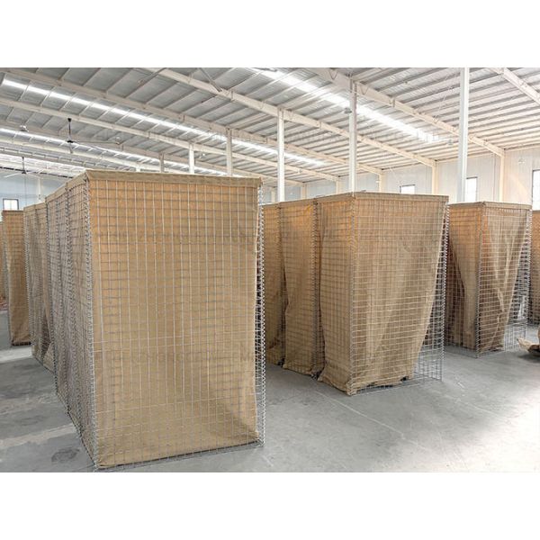 China Factory Bastion Gabions Barrier Wall/Defensive Barrier Heavy Duty Blast And Ballistic Protection Welded Bastion Barrier heesco Defensive Barrier