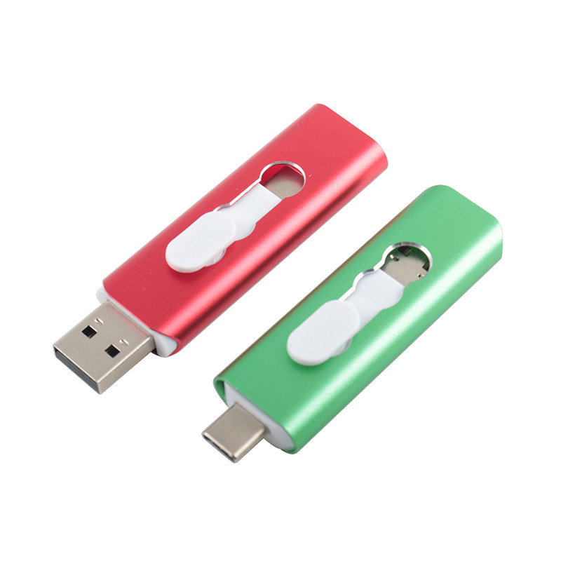 Металлический тип C USB флэш-накопители 2.0 и USB 3.0 128GB 256GB Европейский стандарт