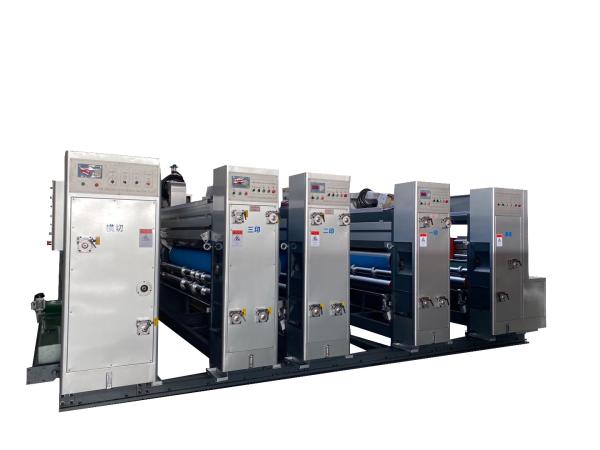 high speed flexo printer slotter machine for corrugated carton box making