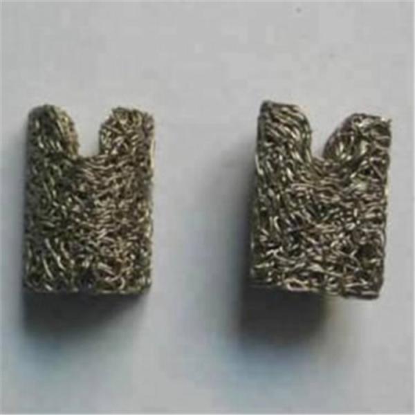 Anticorrosion Compressed Knitted Wire Mesh Air Filter 304 Stainless Steel