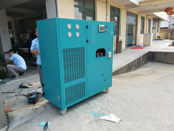 R22 R407c Reciclagem de gases freónicos Equipamento de recuperação Máquina de recarga de refrigerantes
