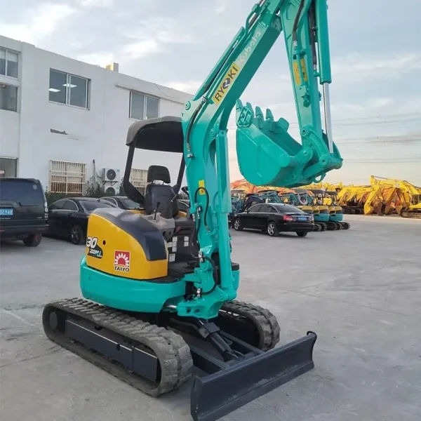 3000 KG Micro tracked Kubota U30 U35 Used Mini Excavator for Digger Remanufactured