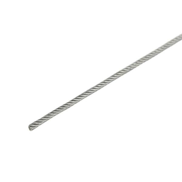 6x19S+FC 6mm galvanized steel wire rope for Derricking, Lifting and Drawing
