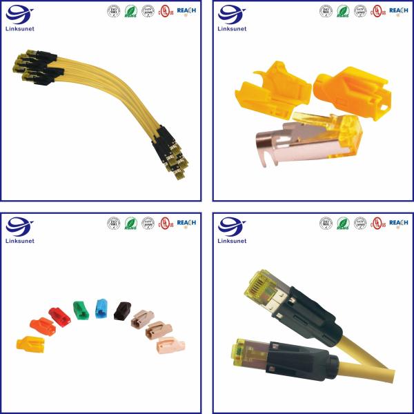 Соединители штепсельной вилки Pin проводки CAT5E CAT6E TM31P 8 провода соединителя TM31P