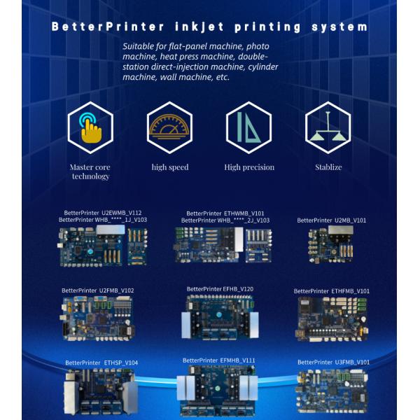 Cable d'imprimante UV TX800 Tableau à jet d'encre double tête