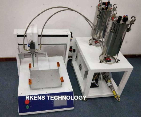 Liquid Resins Automatic Glue Dispenser Machine Programmable 300x300x60 Mm