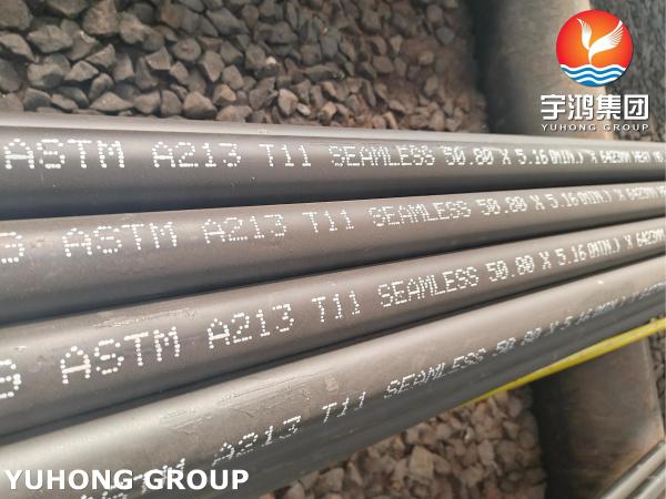 ASTM A213 Grade T11 Chrome Moly Alloy Steel Seamless Boiler Tube