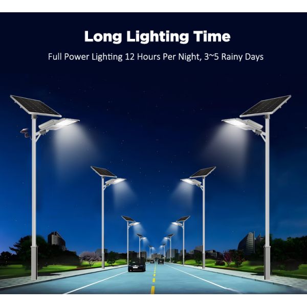 Split Type Solar Street Light  High Lumen Eco Friendly Easy Installation LED Solar Outdoor Light
