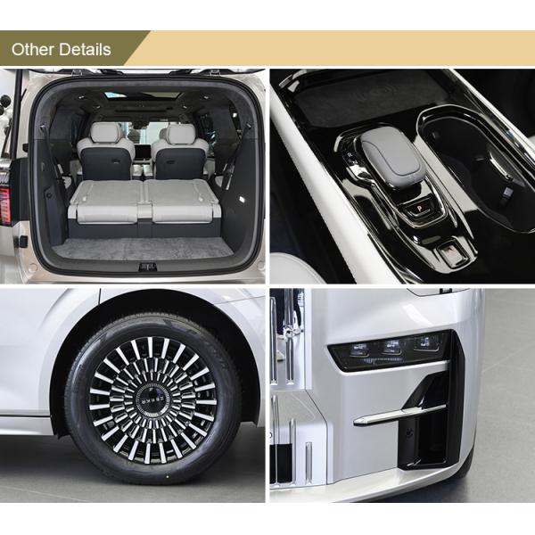 686Nm Maximum Torque 4.5S Acceleration ZEEKR 009 Dual Motor 822km Endurance Energy Electric Car for Your Requirements