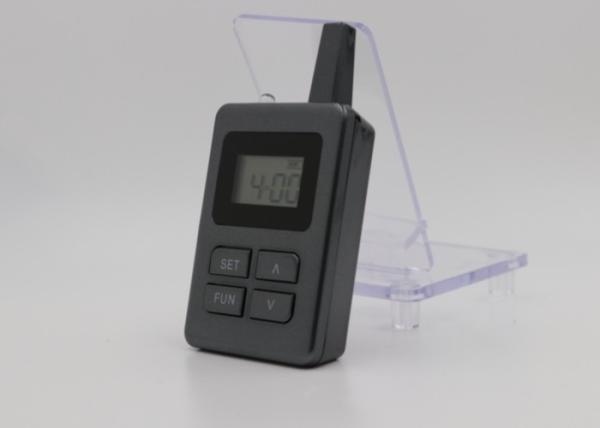 2.4G Frequency Band Black Tour Guide System Used In Large Conference Occasions
