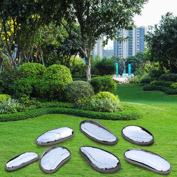 Exhibition mirror polish stainless steel sculptures ,customized metal statue,Stainless steel sculpture supplier