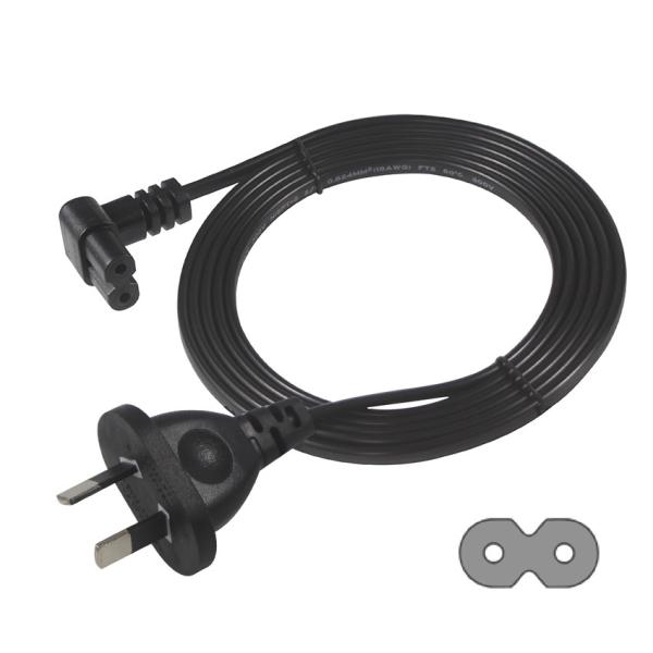SAA IEC C7 電源コード 2m AU 2ピン - C7コネクタ 250V