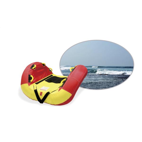 Воздушная струя PVC катается на лыжах вытягивающ клубни 60" раздувная на открыто