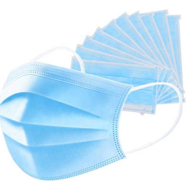 Earloop face masks n95 3 ply medical disposable surgical face mask for sale