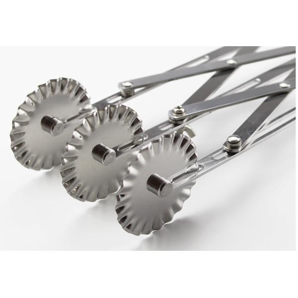 Wholesale Stainless Steel Pizza Cutter 7 Wheels Food Grade Pizza Tool