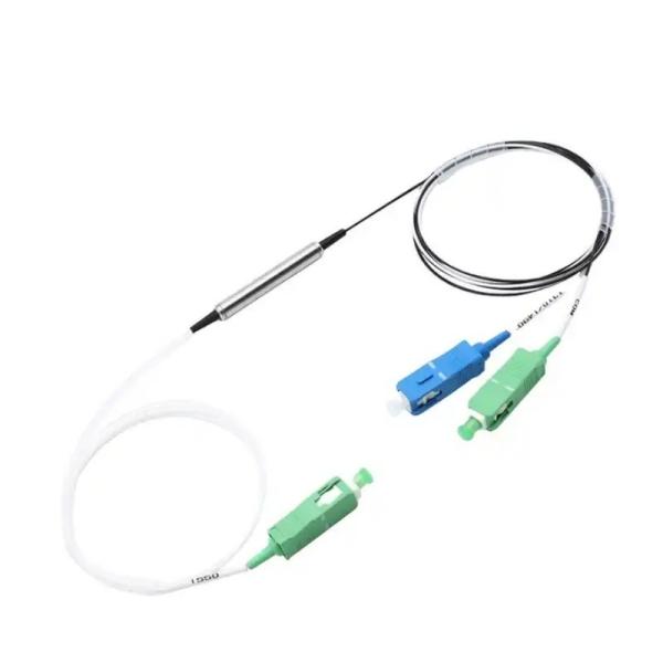 Micro tube en acier 1310nm 1490nm 1550nm Longueur d'onde de fibre optique Division FWDM Multiplexeur pour EDFA