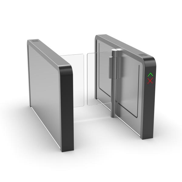 High Speed Swing Turnstile Gate with RFID QR Code Access Control