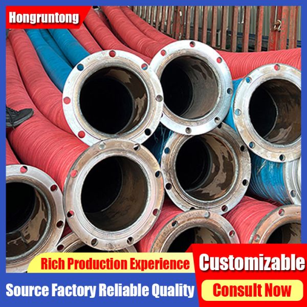 Anti Corrosion Dredging Rubber Hose Multi Layer Structure For Abrasive Slurry