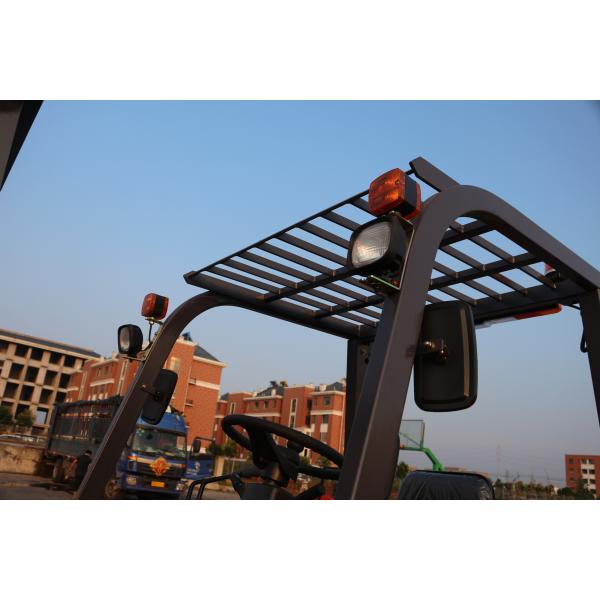 CPCD60 Diesel Powered Four Wheel Drive Forklift Max Lift Height 6000mm Automatic Transmission