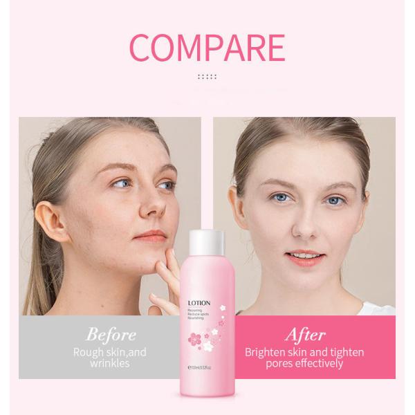 Побеляющее Побеляющее лицо Эсенция лосьон Противовозрастный двойной эффект