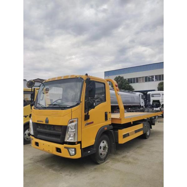 Flatbed Truck 5 Tons Tilting Pallet Trailer for Sale