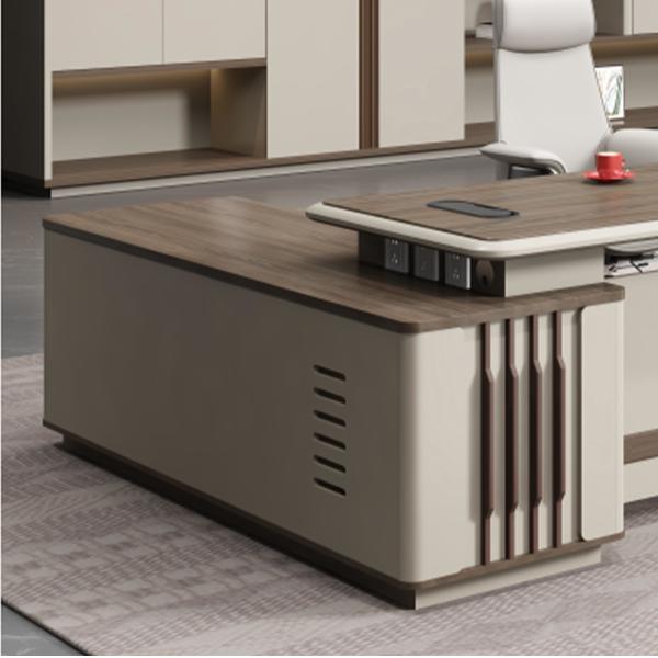 Modern Office Furniture L Shaped Boss Ceo Large Office Desk