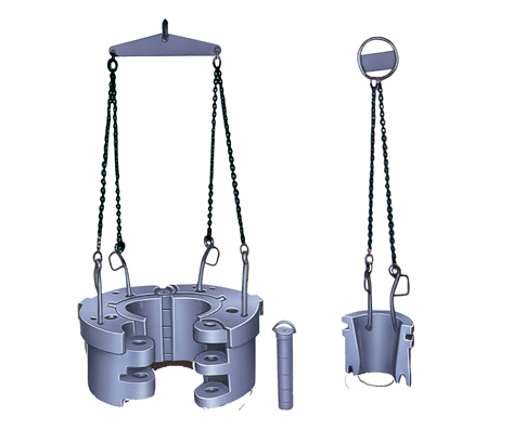 Well Drilling Master Bushing Kit Carbon Steel Material API Spec 7K Standard