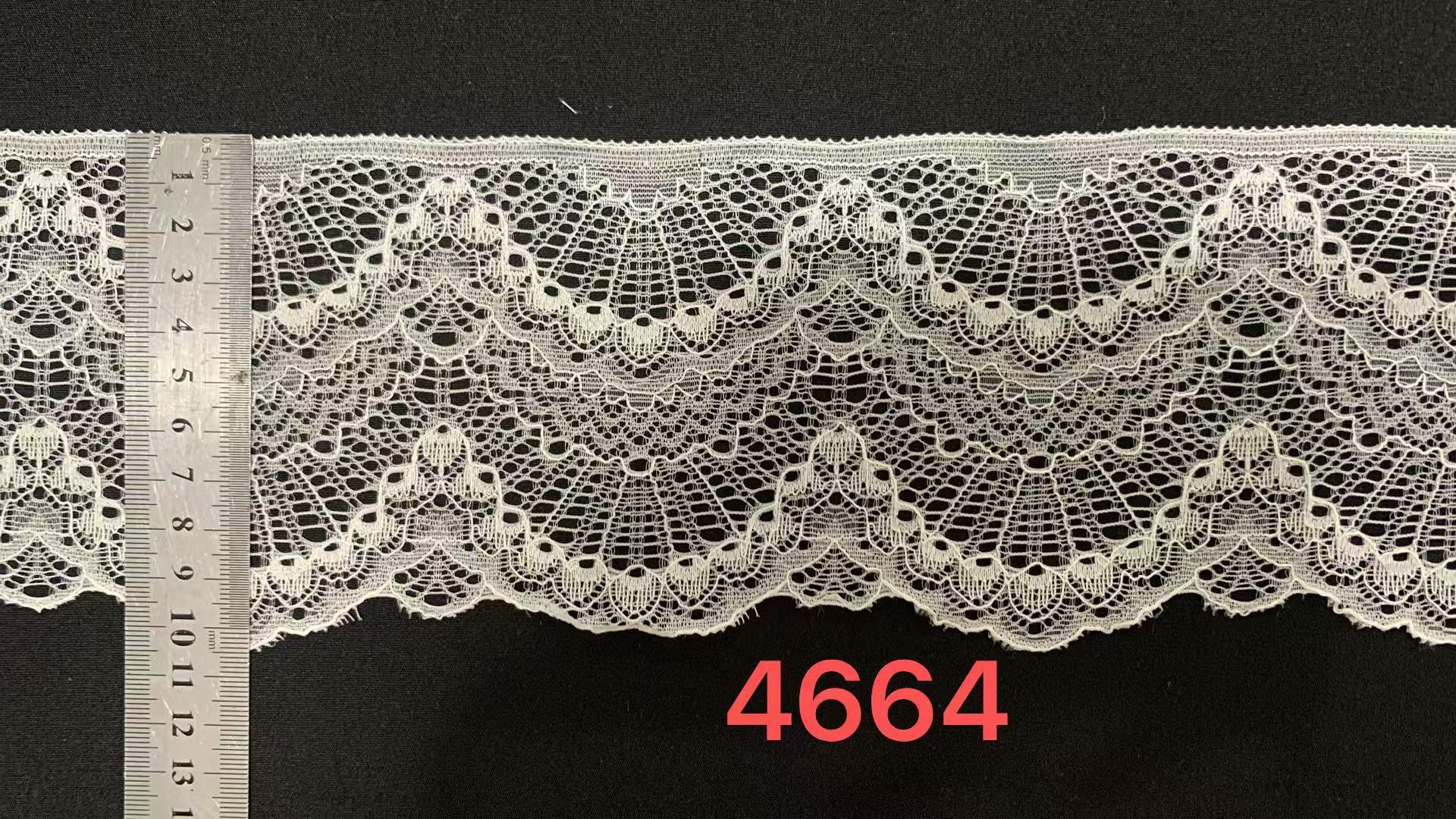 10.5cm Swimwear Grade Stretch Nylon Floral Lace Trim Elastic Apparel Lace Accessories