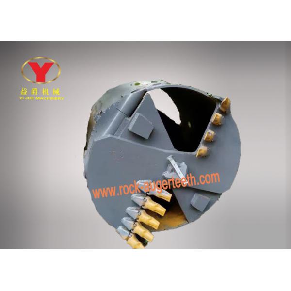 Reliable Carbide Trencher Teeth Drill Rig Rotary Head For Drilling Bit Machine