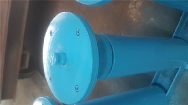 Hot Galvanized Self Aligning Conveyor Roller 3mm Thickness Impact Resistant