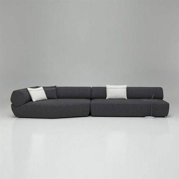 Hotel Luxury Modular Sofa Set pink Fabric Sofa Lazy Couch Modern Combination Sofa Set for Living Room