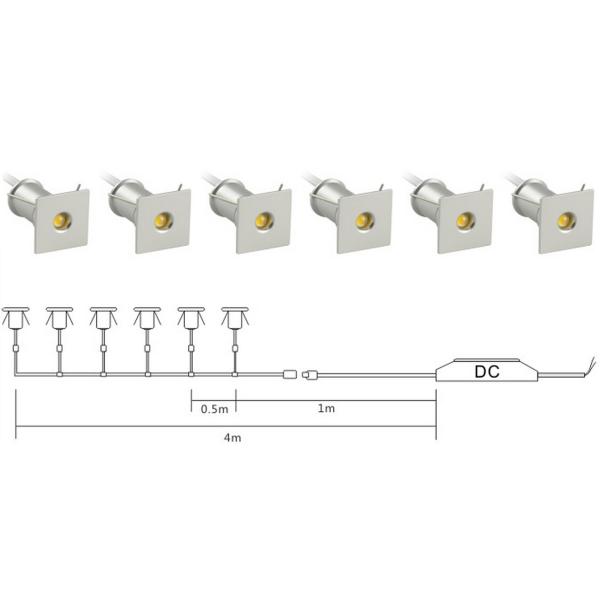 Потолок СИД квадрата IP44 мини делает центром внимания 85 - 277Vac для Адвокатуры, гостиницы